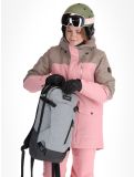 Miniaturansicht O'Neill, Utility Hybrid Skijacke Damen Genuine Pink Colour Block braun, rosa, weiß 