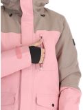 Miniaturansicht O'Neill, Utility Hybrid Skijacke Damen Genuine Pink Colour Block braun, rosa, weiß 