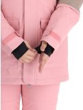 Miniaturansicht O'Neill, Utility Hybrid Skijacke Damen Genuine Pink Colour Block braun, rosa, weiß 