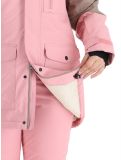 Miniaturansicht O'Neill, Utility Hybrid Skijacke Damen Genuine Pink Colour Block braun, rosa, weiß 