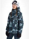 Miniaturansicht O'Neill, Z.E.N. Puffer Hybrid Skijacke Damen Blue Triangle Ikat blau 