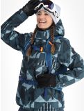 Miniaturansicht O'Neill, Z.E.N. Puffer Hybrid Skijacke Damen Blue Triangle Ikat blau 