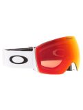 Miniaturansicht Oakley, Flight Deck L Skibrille Unisex Matte White - Prizm Torch Iridium weiß 