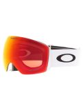 Miniaturansicht Oakley, Flight Deck L Skibrille Unisex Matte White - Prizm Torch Iridium weiß 