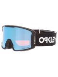 Miniaturansicht Oakley, Line Miner L Skibrille Unisex Factory Pilot Black - Prizm Sapphire Iridium schwarz, weiß 