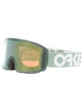 Miniaturansicht Oakley, Line Miner M Skibrille Unisex Matte B1B Jade - Prizm Sage Gold Iridium grün 