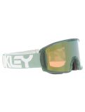 Miniaturansicht Oakley, Line Miner M Skibrille Unisex Matte B1B Jade - Prizm Sage Gold Iridium grün 