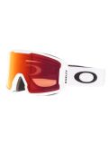 Miniaturansicht Oakley, Line Miner M Skibrille Unisex Matte White - Prizm Torch Iridium weiß 