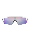 Miniaturansicht Oakley, Radar EV Path Sonnenbrille Unisex Polished White - Priz Snow Sapphire Iridium weiß 