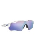 Miniaturansicht Oakley, Radar EV Path Sonnenbrille Unisex Polished White - Priz Snow Sapphire Iridium weiß 