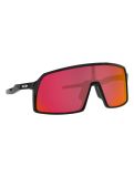 Miniaturansicht Oakley, Sutro Sonnenbrille Unisex Polished Black - Prizm Snow Torch Iridium weiß 