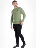 Miniaturansicht Odlo, Active Warm Eco Thermoshirt Herren Matte Green grün 