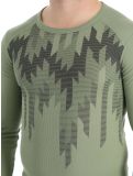 Miniaturansicht Odlo, Active Warm Eco Graphic Thermoshirt Herren Matte Green grün 