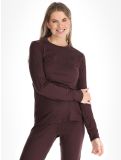 Miniaturansicht Odlo, Merino 160 Thermoshirt Damen Fudge violett 