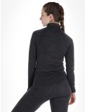 Miniaturansicht Odlo, Natural Performance PW 150 Pullover Damen Grey Melange - Dark Grey Melange grau 