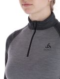 Miniaturansicht Odlo, Natural Performance PW 150 Pullover Damen Grey Melange - Dark Grey Melange grau 