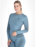 Miniaturansicht Odlo, Perfomance Warm Eco Thermoshirt Damen Provincial Blue blau 