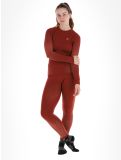 Miniaturansicht Odlo, Perfomance Warm Eco Thermoshirt Damen Spiced Apple burgund 