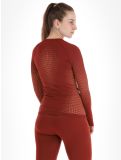 Miniaturansicht Odlo, Perfomance Warm Eco Thermoshirt Damen Spiced Apple burgund 