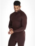 Miniaturansicht Odlo, Perfomance Zip Performance Warm Eco Pullover Herren Fudge violett 