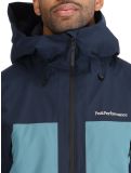 Miniaturansicht Peak Performance, M Edge 2L Skijacke Herren Blue Shadow / Hydro Fresh blau 