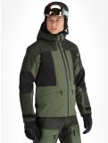 Miniaturansicht Peak Performance, M Gravity Gore-Tex 3L Hardshell Skijacke Herren Olive Extreme / Offblack / Pine Needle grün, schwarz 