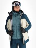 Miniaturansicht Peak Performance, M Vertical Gore-Tex 3L Hardshell Skijacke Herren Infinity Teel / Sand Fog beige, blau 