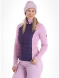 Miniaturansicht Peak Performance, W Down Hybrid Hood Jacke Damen Indigo Statice Lilac rosa 