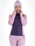 Miniaturansicht Peak Performance, W Down Hybrid Hood Jacke Damen Indigo Statice Lilac rosa 