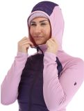 Miniaturansicht Peak Performance, W Down Hybrid Hood Jacke Damen Indigo Statice Lilac rosa 