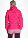 Miniaturansicht Peak Performance, W Helium Down Hood Daunenjacke Damen Beetroot Purple violett 