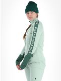 Miniaturansicht Peak Performance, W Rider Mid Zip Jacke Damen Delta Green Smoke Pine grün 