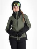 Miniaturansicht Peak Performance, W Rider Tech 2L Skijacke Damen Pine Needle / Black grün, schwarz 