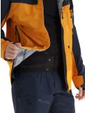 Miniaturansicht Picture, Broader 3L Hardshell Skijacke Herren Camel-Dark Blue blau, orange 