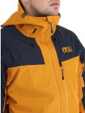 Miniaturansicht Picture, Broader 3L Hardshell Skijacke Herren Camel-Dark Blue blau, orange 