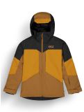 Miniaturansicht Picture, Cossmo Skijacke Kinder Black Honey Chocolate braun, orange, schwarz 