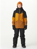 Miniaturansicht Picture, Cossmo Skijacke Kinder Black Honey Chocolate braun, orange, schwarz 