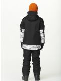 Miniaturansicht Picture, Daumy Skijacke Kinder Black Mood Print Honey blau, orange, schwarz 