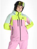 Miniaturansicht Picture, Exa Skijacke Damen Orchid Acid Lime Silt Green grün, rosa 