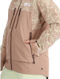 Miniaturansicht Picture, Exa Skijacke Damen Textury Print Roebuck braun 