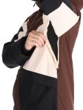 Miniaturansicht Picture, Haakon Skijacke Damen Chicory Coffee Vanilla B lack beige, braun 