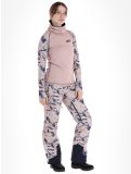 Miniaturansicht Picture, Pagaya High Fleece Thermoshirt Damen Shadow Gray rosa 