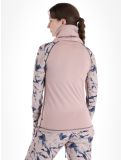 Miniaturansicht Picture, Pagaya High Fleece Thermoshirt Damen Shadow Gray rosa 