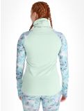 Miniaturansicht Picture, Pagaya High Fleece Thermoshirt Damen Blurry Water Silt Green grün 