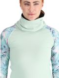 Miniaturansicht Picture, Pagaya High Fleece Thermoshirt Damen Blurry Water Silt Green grün 