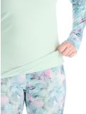 Miniaturansicht Picture, Pagaya High Fleece Thermoshirt Damen Blurry Water Silt Green grün 