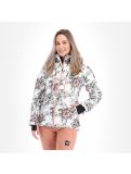 Miniaturansicht Picture, Pluma Jkt Skijacke slim fit Damen peonies weiß