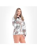 Miniaturansicht Picture, Pluma Jkt Skijacke slim fit Damen peonies weiß