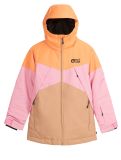 Miniaturansicht Picture, Seady Skijacke Kinder Latte beige, orange, rosa 