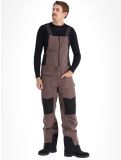 Miniaturansicht Picture, U66 Bib Hardshell Skihose BIB Herren Plum Truffle braun 